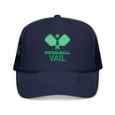 Vail, Colorado Pickleball Trucker Hat - Foam Vail Cap-3