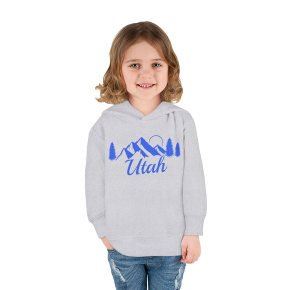 Utah Toddler Hoodie - Unisex Mountain Pullover Sweatshirt, Kids Hooded Jumper, Utah Souvenir