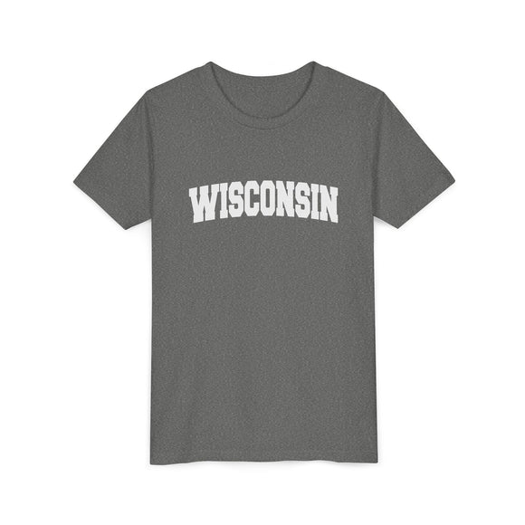 Wisconsin Youth Graphic Tee - Kids T Shirt