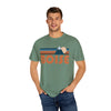Boise, Idaho Graphic Tee, Comfort Colors Retro Unisex Boise T shirt, Mountain Adventure Shirt