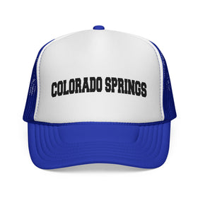 Buy royal Colorado Springs, Colorado Collegiate Style Trucker Hat