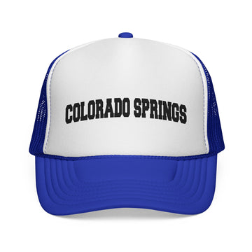 Buy royal Colorado Springs, Colorado Collegiate Style Trucker Hat