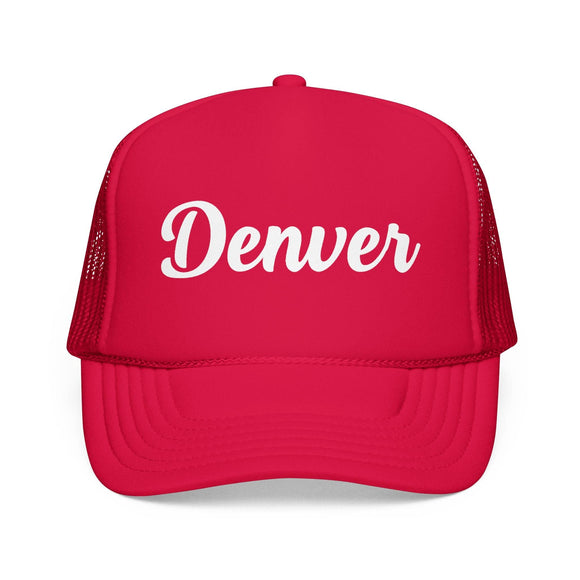 Kids Denver, Colorado Foam Trucker Hat, Mesh Back