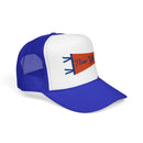 New York Pennant Trucker Hat — Vintage Foam Mesh Cap-9