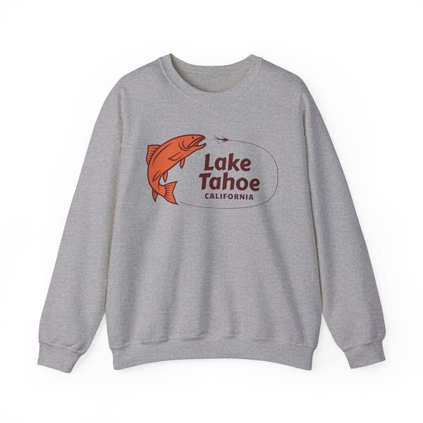 Lake Tahoe, California Sweatshirt - Unisex Fishing Sweatshirt