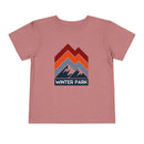 Winter Park, Colorado Toddler T-Shirt - Retro Palm Tree Toddler Winter Park Shirt-1