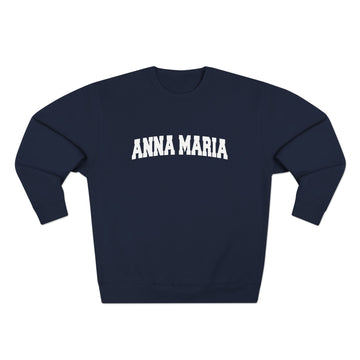 Buy navy Premium Anna Maria Island, Florida Retro Graphic Sweatshirt