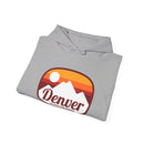 Denver, Colorado Hoodie - Retro Ombre Unisex Denver Hoodie Sweatshirt-14
