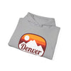 Denver, Colorado Hoodie - Retro Ombre Unisex Denver Hoodie Sweatshirt