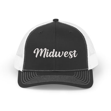 Midwest Snapback Trucker Cap - Embroidered Midwest Hat - 0