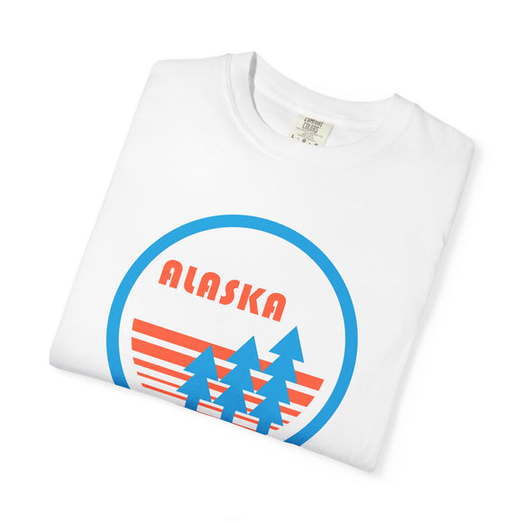 Alaska T Shirt, Comfort Colors Cotton 100% Cotton Trees Tee
