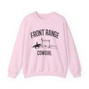 Front Range, Colorado Sweatshirt - Mountain Cowgirl Graphic Crewneck-4