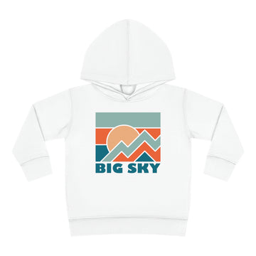 Buy white Big Sky, Montana Toddler Hoodie - Unisex Big Sky Toddler Sweatshirt