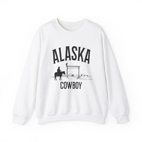 Alaska Sweatshirt - Mountain Cowboy Graphic Crewneck