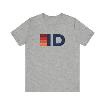 Buy athletic-heather Idaho Retro Stripes T-Shirt | Idaho State Tee