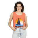 Maine Sailboat Tank Top | Comfort Colors 100% Cotton-7