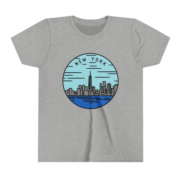 New York Youth T-Shirt - Unisex Kids New York Shirt