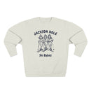 Premium Jackson Hole, Wyoming Ski Babes Sweatshirt-1