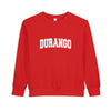 Durango, Colorado Toddler Sweatshirt - Durango Toddler Crewneck Sweatshirt
