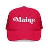 Kids Maine Trucker Hat Foam - Youth Snapback Cap