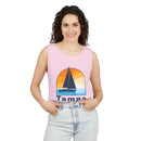 Tampa, Florida Sailboat Tank Top | Comfort Colors 100% Cotton-19