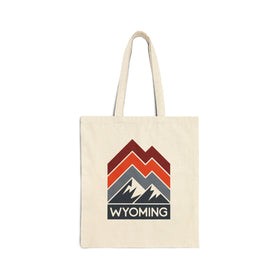 Wyoming Cotton Canvas Wyoming Tote Bag