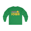 Iowa Long Sleeve Shirt - Retro Unisex Shirt