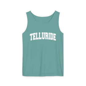 Telluride, Colorado Tank Top Unisex | Comfort Colors - 100% Cotton - 0
