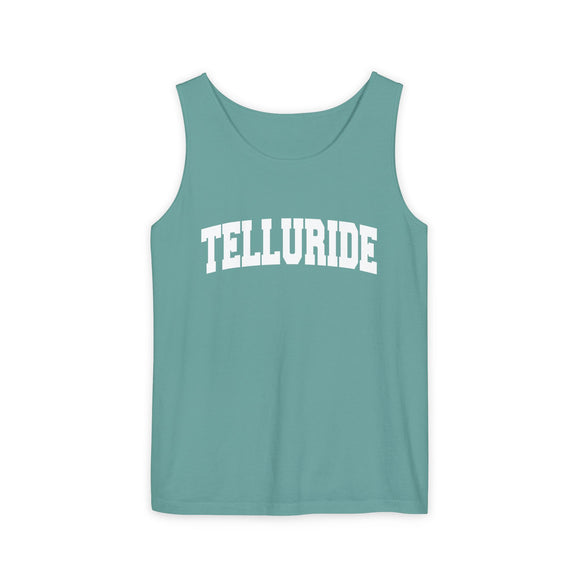 Telluride, Colorado Tank Top Unisex | Comfort Colors - 100% Cotton