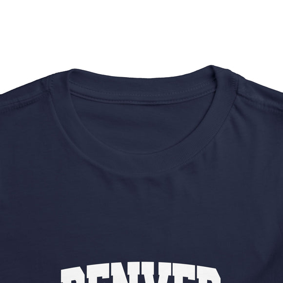 Denver, Colorado Toddler Graphic Tee - Kids Denver Vacation T-Shirt