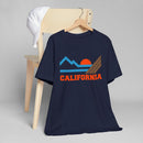 California Retro Mountains Sunset T-Shirt | Vintage California Tee-19