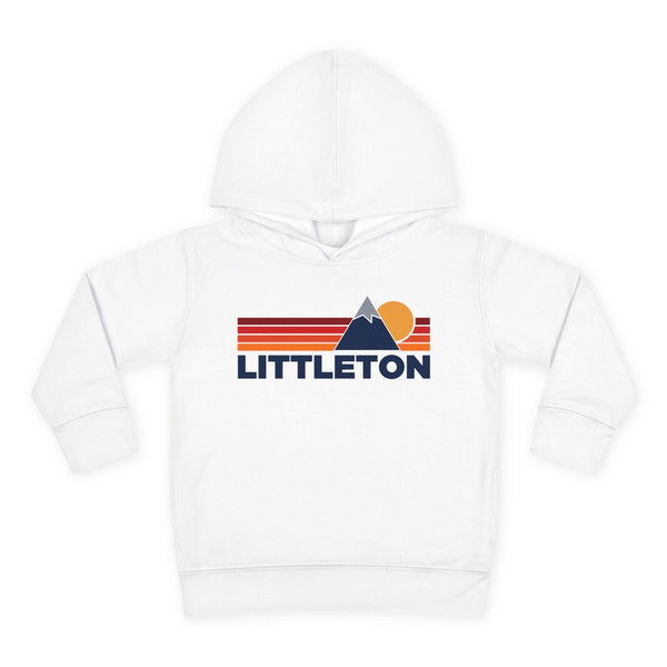 Littleton, Colorado Toddler Hoodie - Unisex Mountain Littleton Pullover Sweatshirt, Kids Hooded Jumper, Colorado Souvenir
