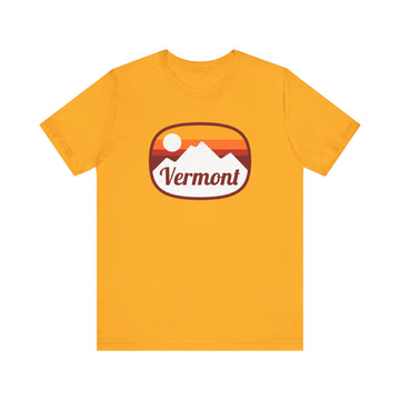 Buy gold Vermont T-Shirt - Unisex Vermont Shirt