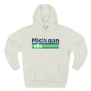 Premium Michigan Hoodie - Retro Unisex Sweatshirt-2