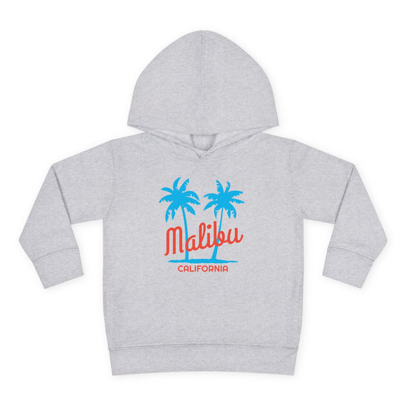 Malibu, California Toddler Hoodie - Unisex Malibu Toddler Sweatshirt