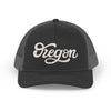 Oregon Snapback Trucker Cap - Embroidered Oregon Hat