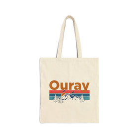 Ouray, Colorado Tote Bag - Cotton Canvas Ouray Bag