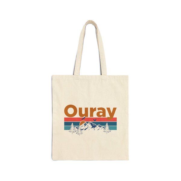 Ouray, Colorado Tote Bag - Cotton Canvas Ouray Bag