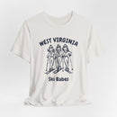 West Virginia Ski Babes T‑Shirt — Retro Skiing Graphic Tee-9