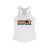 Montana Women's Racerback Tank Top - Mountain Lover Sleeveless Shirt, Women's Montana Hiking Tank