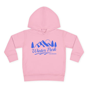 Buy pink Winter Park, Colorado Toddler Hoodie - Unisex Mountain Winter Park Pullover Sweatshirt, Kids Hooded Jumper, Colorado Souvenir