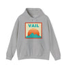 Vail, Colorado Mountain Sun Hoodie - Unisex Vail, Colorado Hooded Sweatshirt, Vail, Colorado Travel Sweatshirt, Vail, Colorado Sunset
