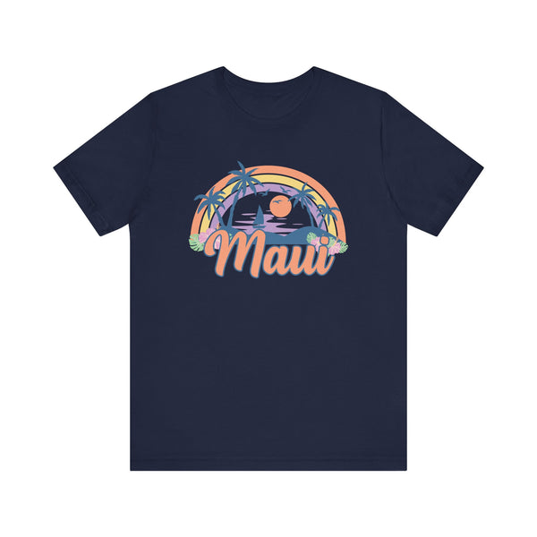 Maui, Hawaii T-Shirt - Retro Beach Unisex Maui Shirt