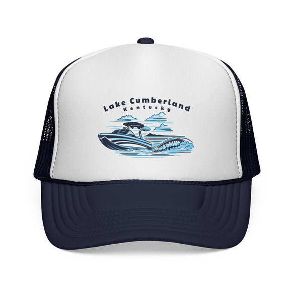 Lake Cumberland, Kentucky Wakeboard Boat Trucker Hat