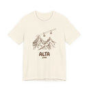 Alaska Mountain T-Shirt — Vintage Gondola Ski Mountain Tee-1