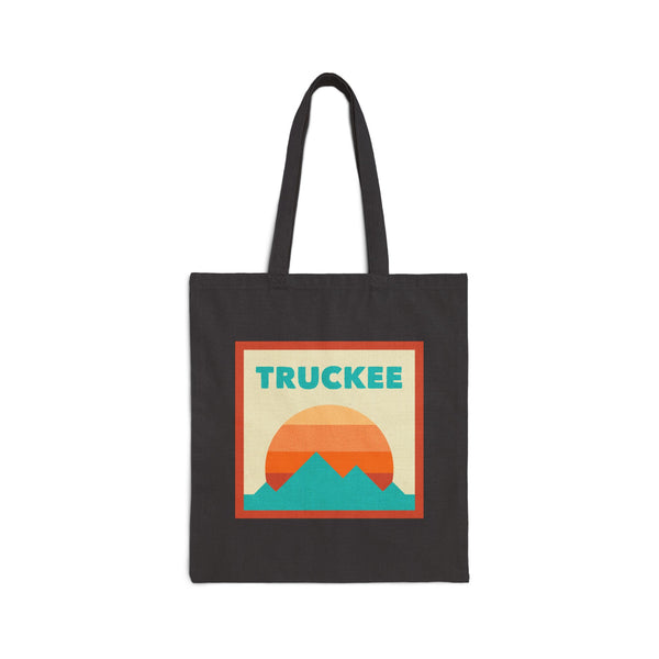 Truckee, California Tote Bag, Cotton Canvas Tote Bag, Reusable Shopping Bag, Eco-Friendly Tote, Truckee, California Gift