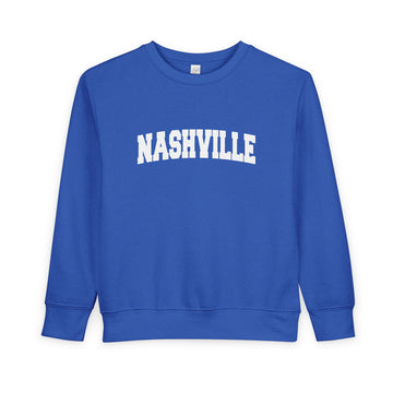 Nashville, Tennessee Sweatshirt - Nashville Toddler Crewneck Sweatshirt - 0