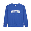 Nashville, Tennessee Sweatshirt - Nashville Toddler Crewneck Sweatshirt