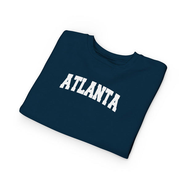 Atlanta, Georgia Toddler Sweatshirt - Atlanta Toddler Crewneck Sweatshirt