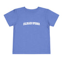 Colorado Springs, Colorado Toddler Graphic Tee - Kids Colorado Springs Vacation T-Shirt-2